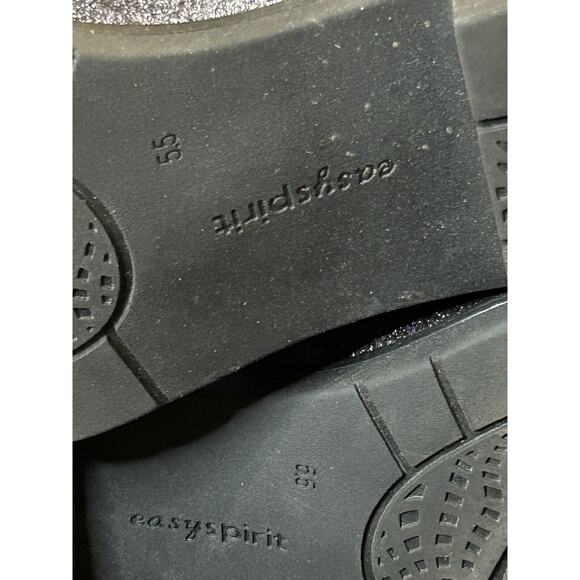Easy Spirit Black Shimmer Mules size 5.5 - Picture 7 of 7